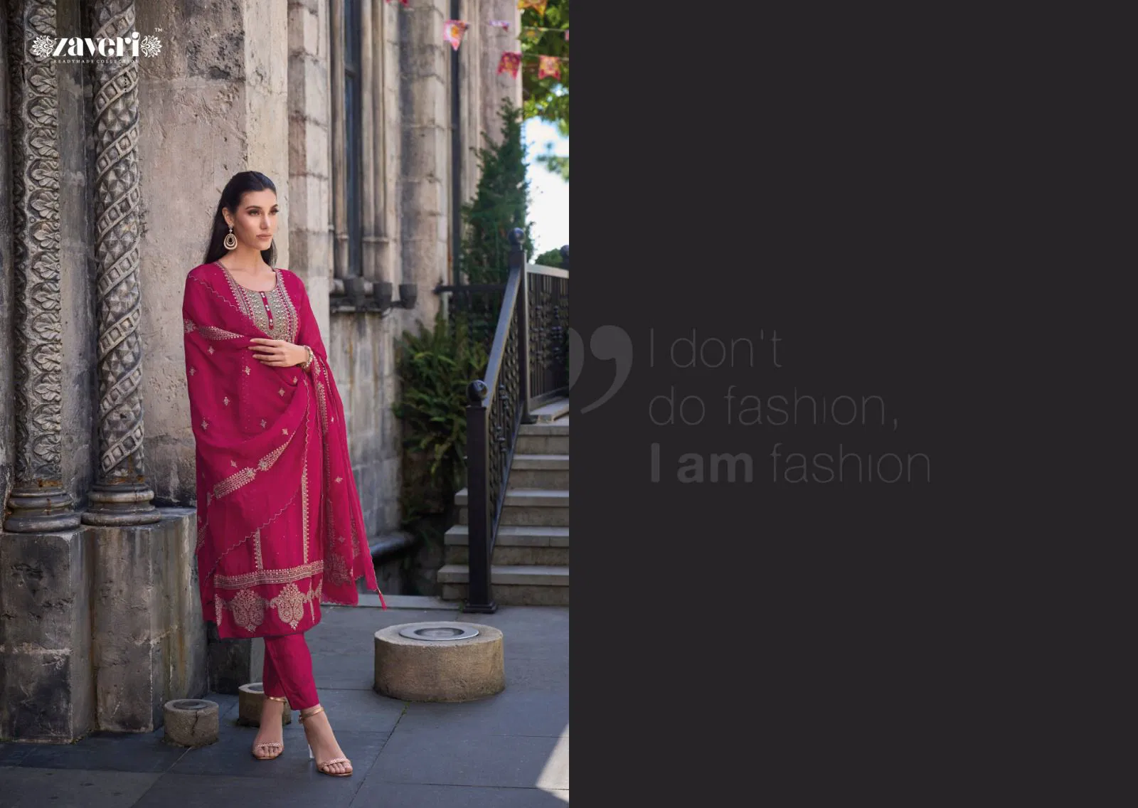 Jil Mil By Zaveri Heavy Designer Readymade Suits Catalog